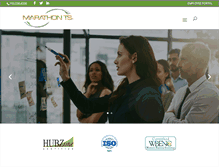 Tablet Screenshot of marathonts.com